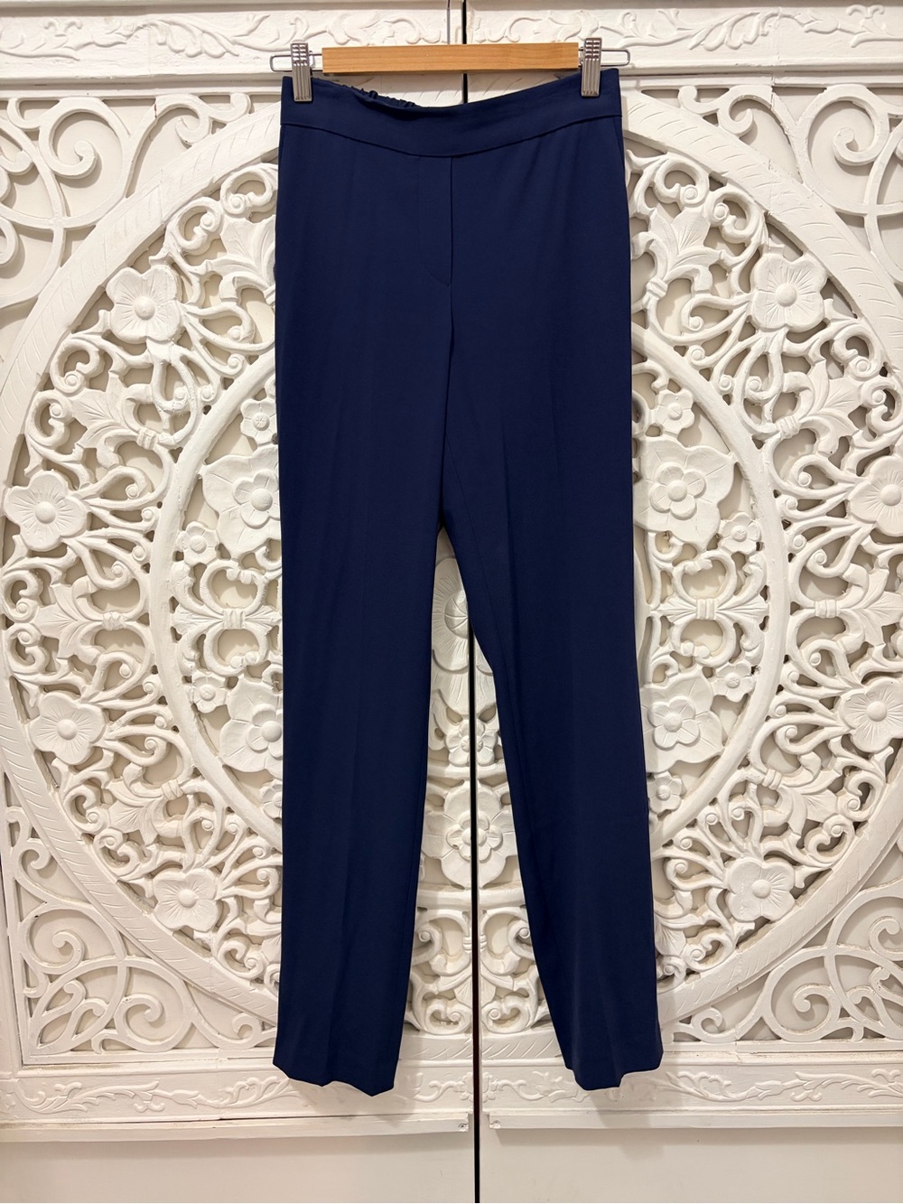 Aritzia Babaton Conan Long Pants Navy Size 0 Slim Trousers